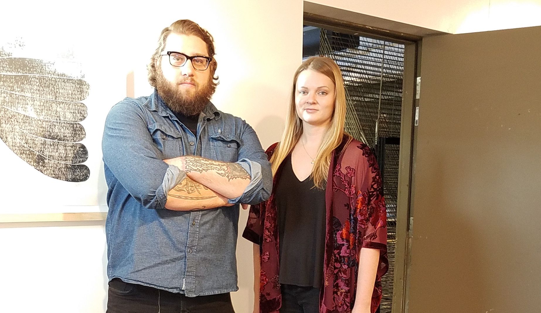 Dominic Senibaldi and Liz Wierzbicki of Cat Head Press